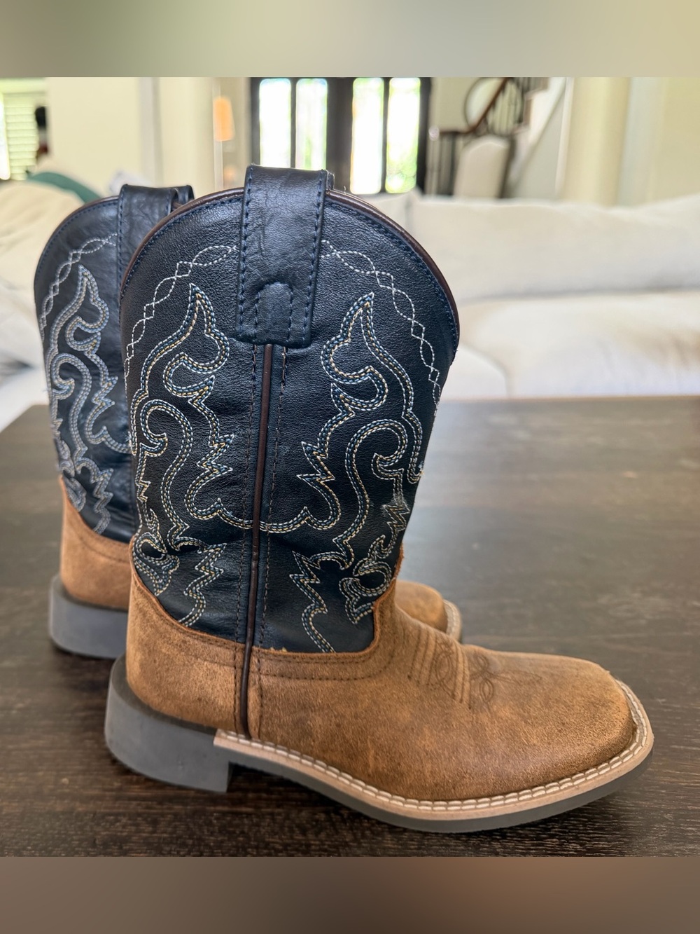 Classic Two-Tone Smokey Mountain Cowboy Boots